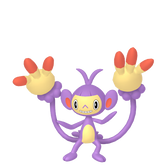 Shiny Ambipom in Legends of Arceus